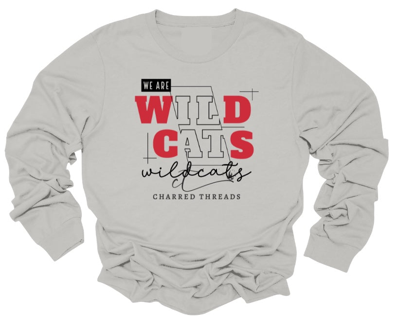 We Are Wildcats – Game Day Graphic Collection | Tee, Long Sleeve, Crewneck & Hoodie