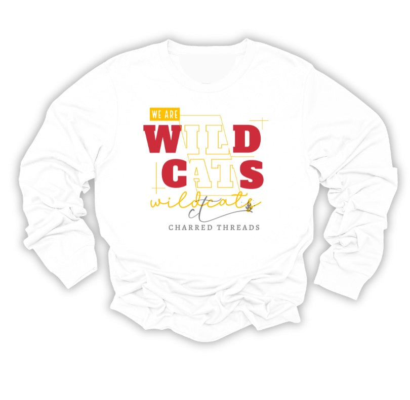 We Are Wildcats – Game Day Graphic Collection | Tee, Long Sleeve, Crewneck & Hoodie