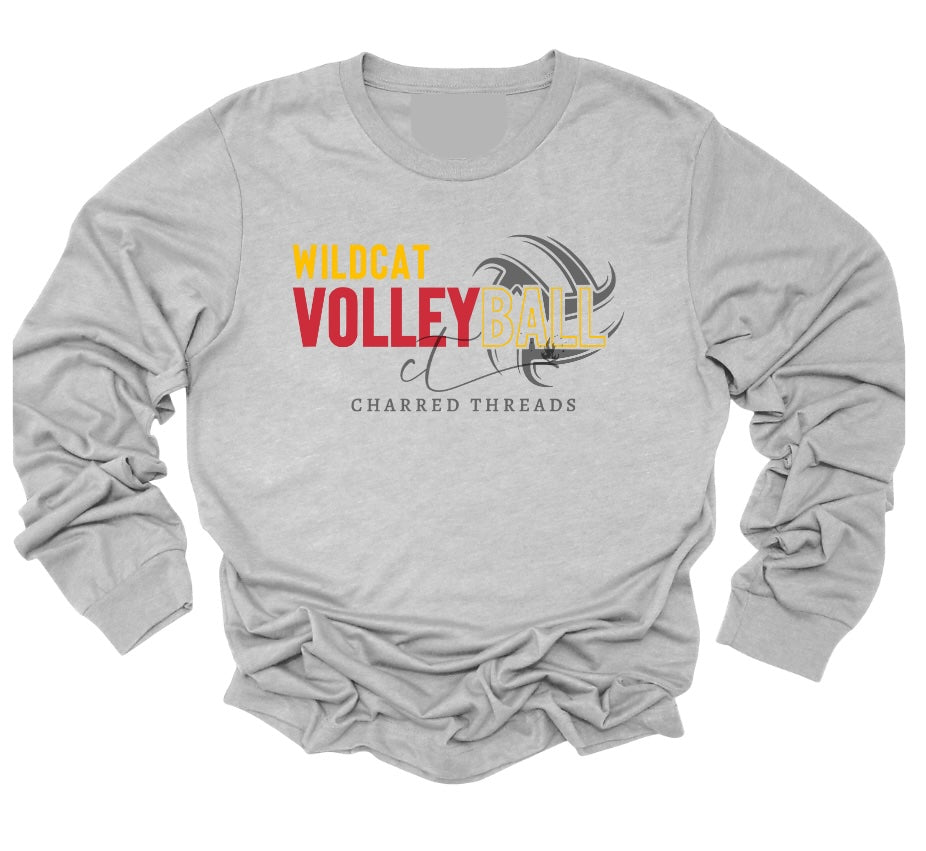 Wildcat Volleyball Double Impact Collection | Tee, Long Sleeve, Crewneck & Hoodie