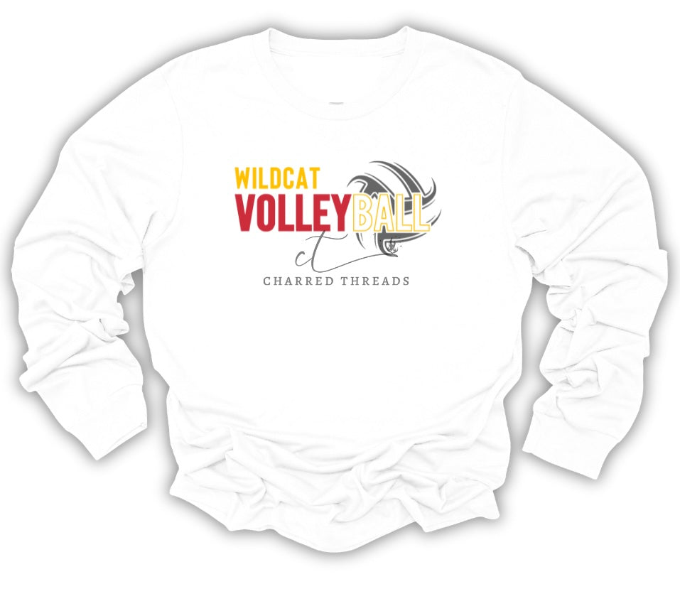 Wildcat Volleyball Double Impact Collection | Tee, Long Sleeve, Crewneck & Hoodie