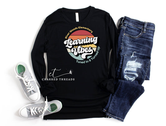2023 River Woods Elementary Learning Vibes Long Sleeve Shirt