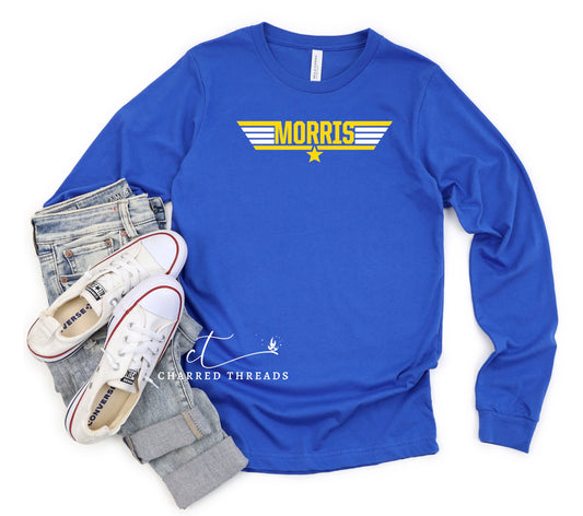 2023 Morris Elementary Top Gun Long Sleeve Shirt
