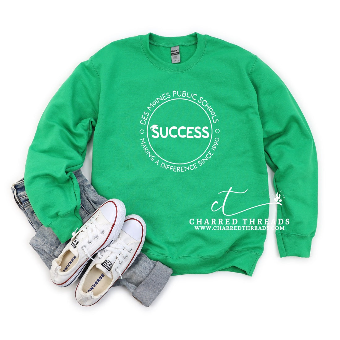 2024 Making a Difference DMPS Success Crewneck Sweatshirt