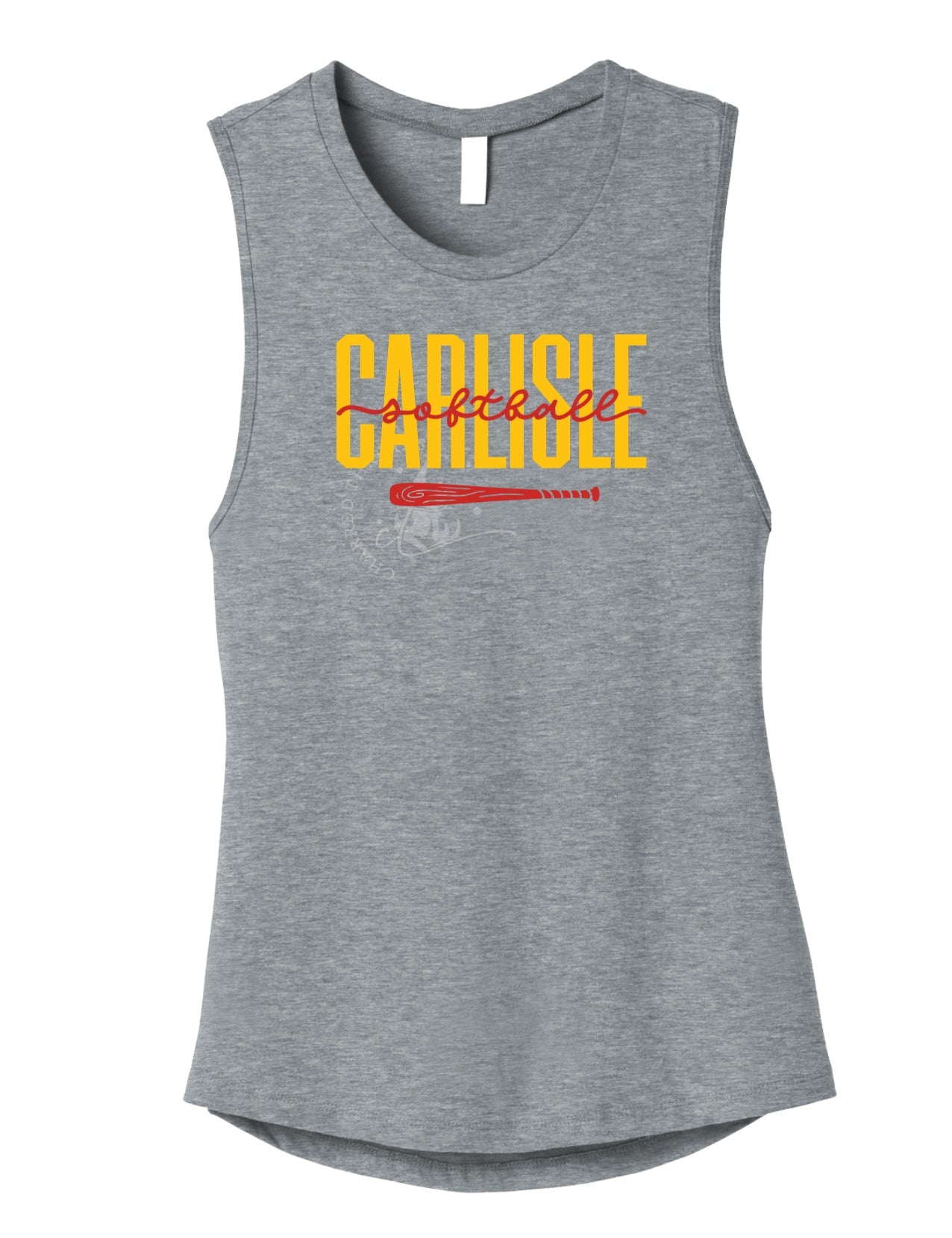 Carlisle Wildcats Softball Muscle Tank | Women’s Game Day Tank