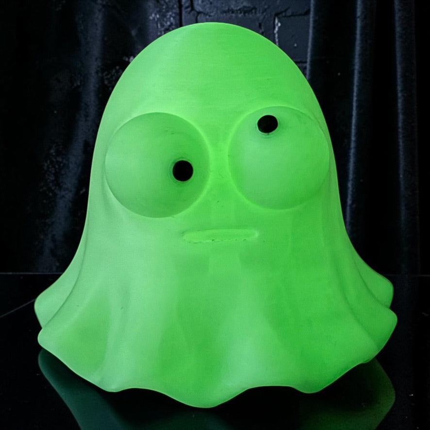 Glow-in-the-Dark Goofy-Eyed Ghost | Monster Collection