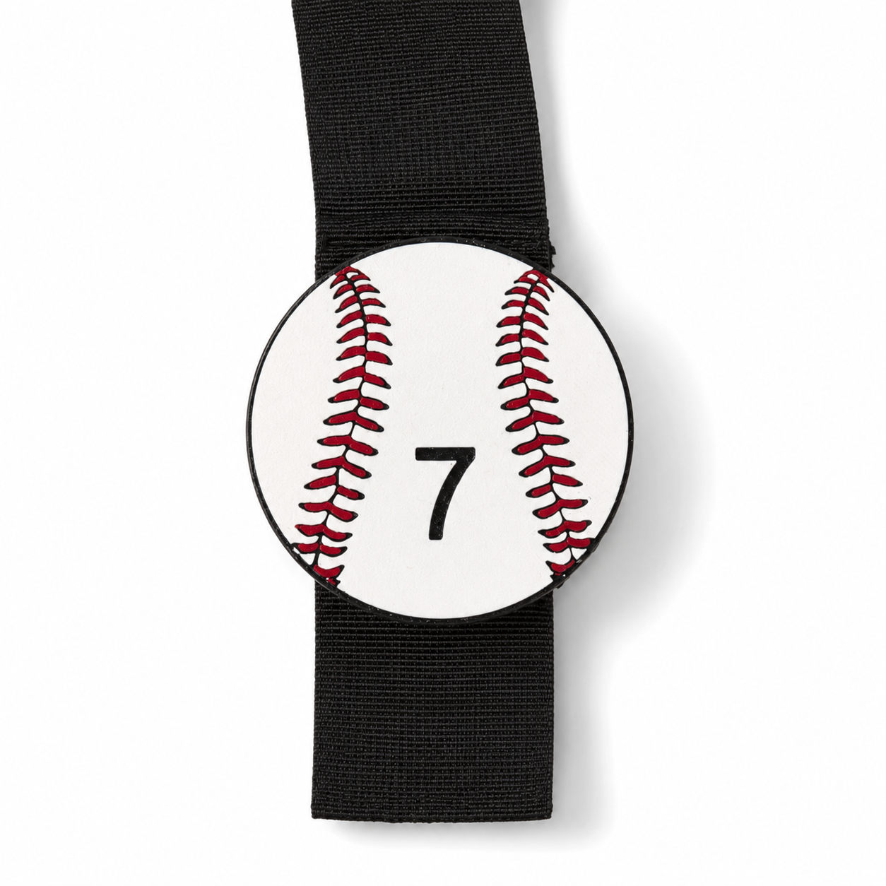 Personalized Baseball Bag Charm | 3D Printed Baseball Number Charm for Sports Moms