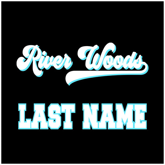 2025 River Woods Elementary Full Button Baseball Jersey
