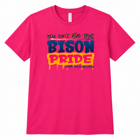 2025 Morris Elementary Bison Pride Short Sleeve T-Shirt