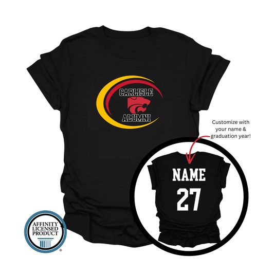 Carlisle Alumni Short Sleeve T-Shirt | Optional Personalized Back