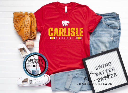 2024 Carlisle Baseball Performance Short Sleeve Tee