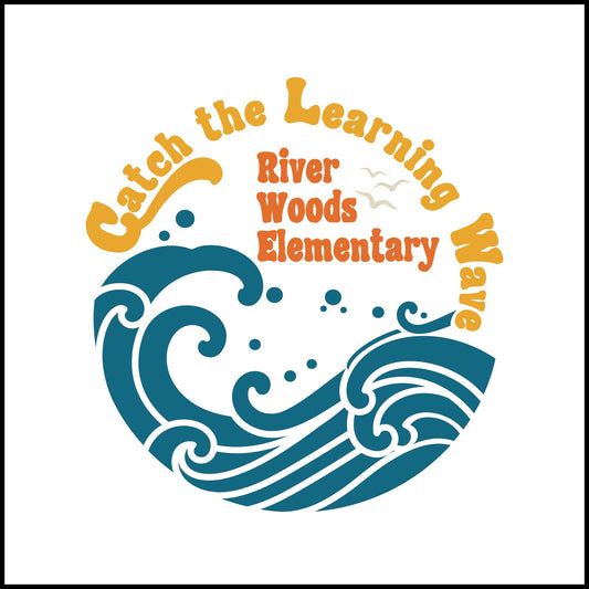 2024 River Woods Elementary Catch the Learning Wave Apparel Collection