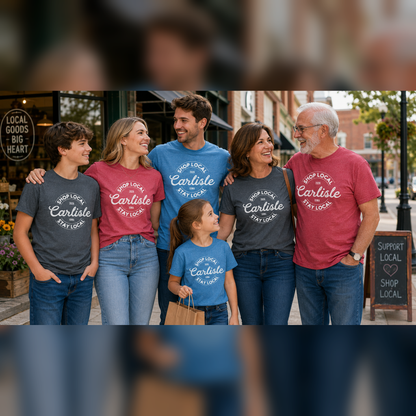 Carlisle Shop Local Stay Local 2026 T-Shirt