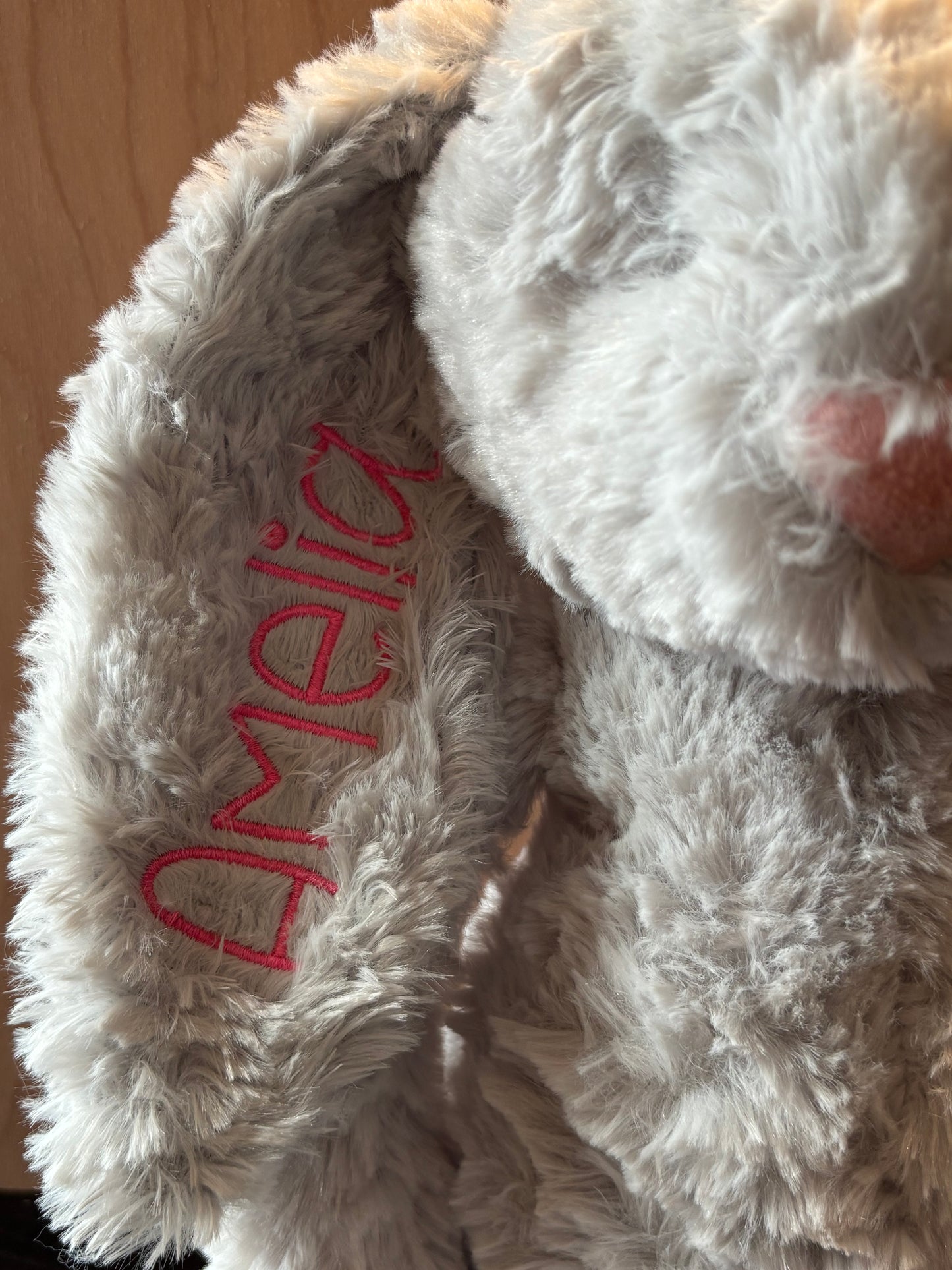 Personalized Embroidered Easter Bunny