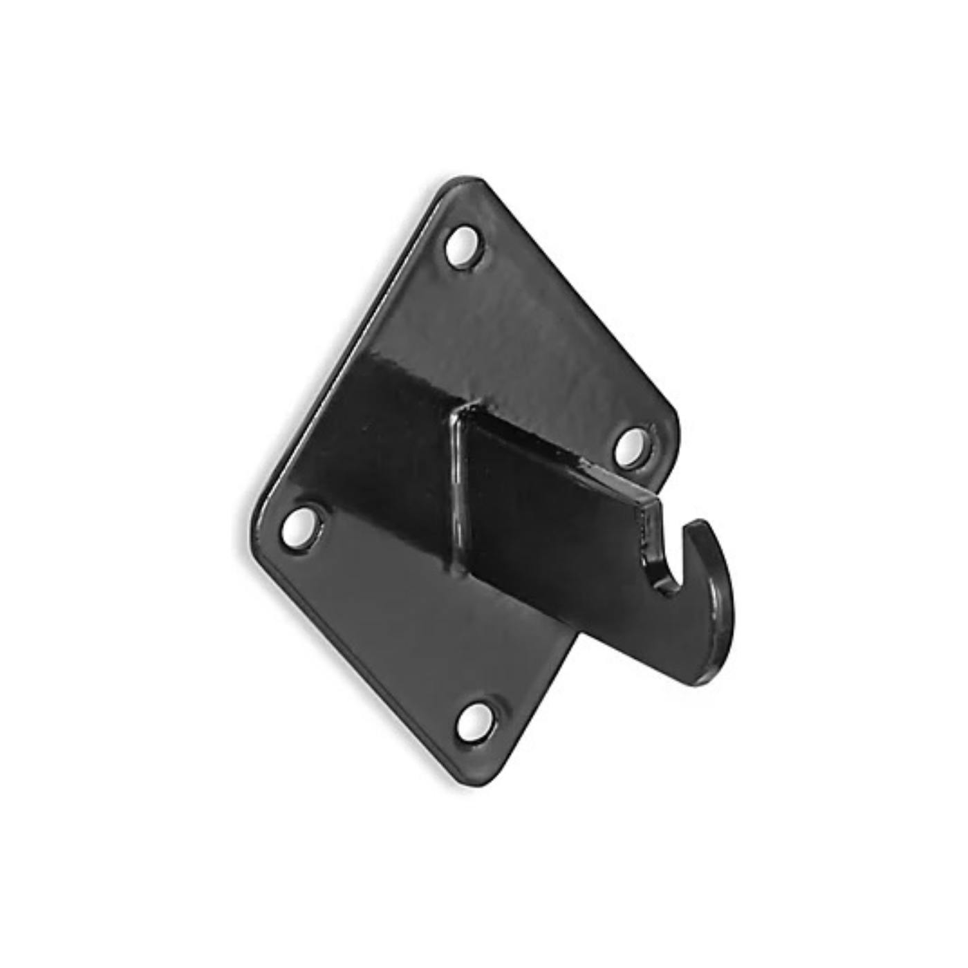 Wall Mount Bracket for Gridwall Panel - Black - 8/carton