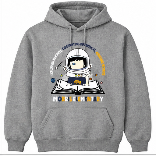 2025 Morris Elementary Creating Wonder Hooded Sweatshirt