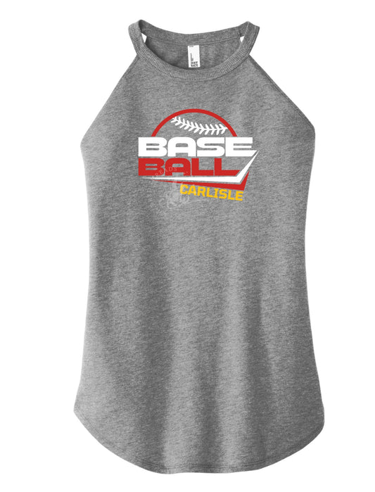 Carlisle Base Ball Modern Block Perfect Tri Rocker Tank | Women’s Carlisle Baseball Tank