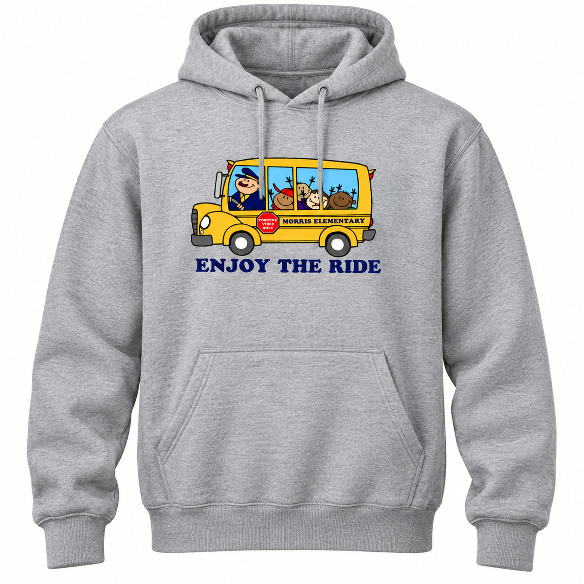 2021 Morris Elementary Enjoy the Ride Hooded Sweatshirt