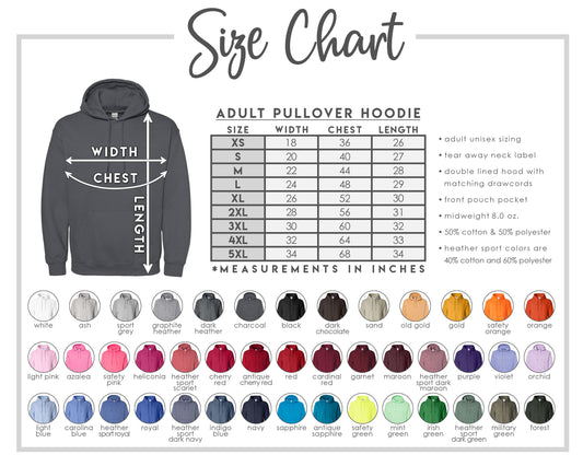 2022 Morris All Different Hooded Sweatshirt