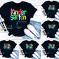 Grade Level School Life Short Sleeve Graphic T-Shirt