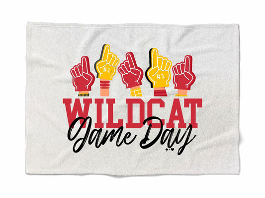 Wildcat Game Day Fleece Sweatshirt Blanket – Limited Edition