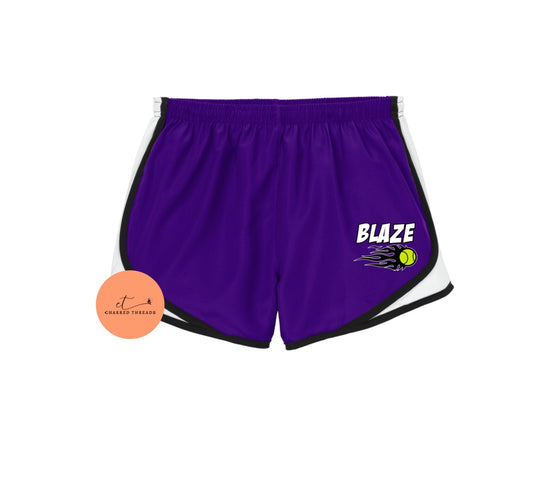 Blaze Softball Fan Gear Ladies Cadence Shorts