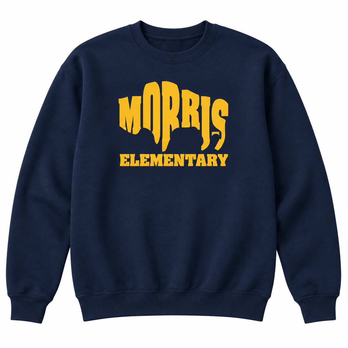 2020 Morris Elementary Bison Crewneck Sweatshirt