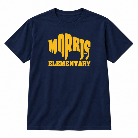 2020 Morris Elementary Bison Short Sleeve T-Shirt