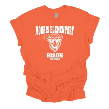 Morris Bison End of Year Tee | Port & Co™ Easy Cotton T-Shirt