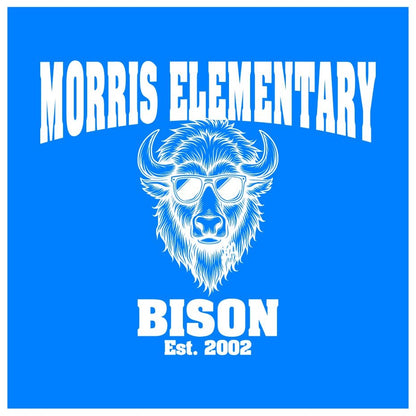 Morris Bison End of Year Tee | Port & Co™ Easy Cotton T-Shirt