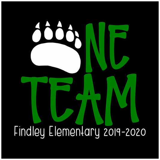 2019 Findley Elementary One Team Apparel Collection