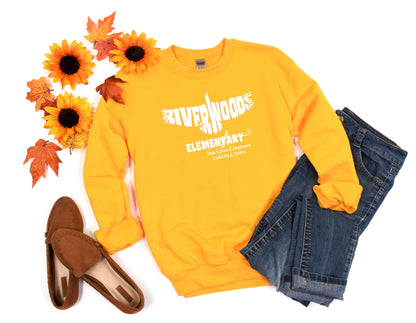 2018 River Woods Elementary Eagles Long Sleeve Shirt