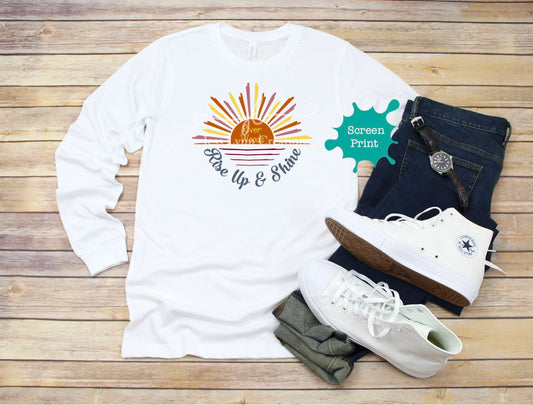 2021 River Woods Rise Up & Shine Long Sleeve Shirt