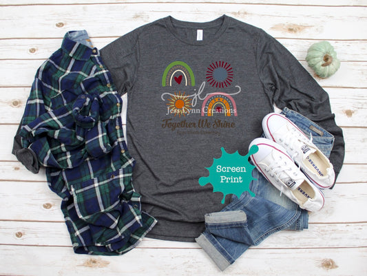 2021 River Woods Elementary Together We Shine Long Sleeve Shirt
