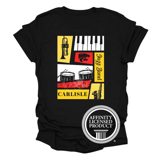 🎺 Carlisle Jazz Band – Licensed Apparel Collection 🎶