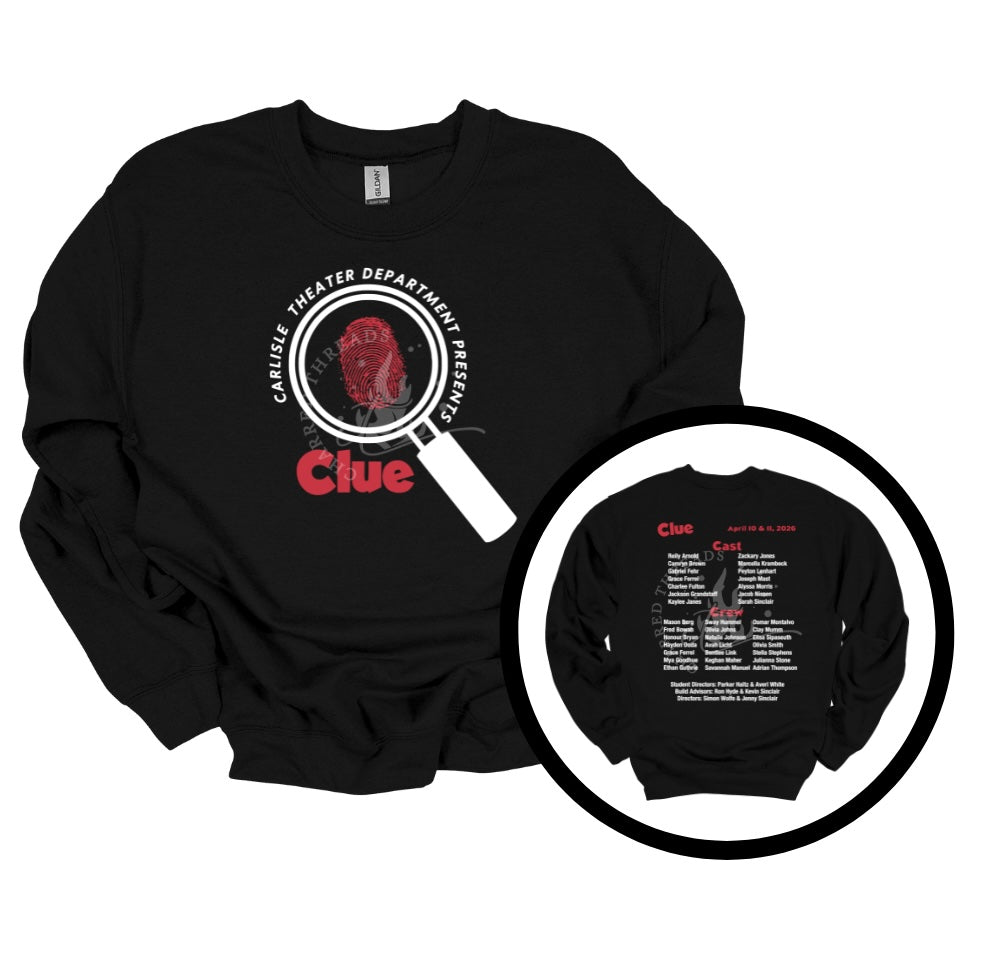 Clue – Carlisle Theatre Edition | Fundraiser Apparel
