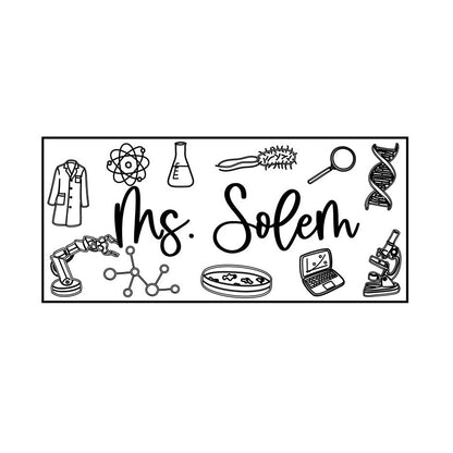 Personalized Dry Erase Marker/Whiteboard Eraser