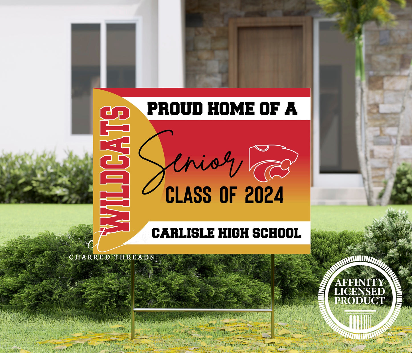 Proud Home of a Senior Class of 2024 Carlisle High School Yard Sign