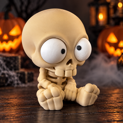 Goofy-Eyed Skeleton | Monster Collection