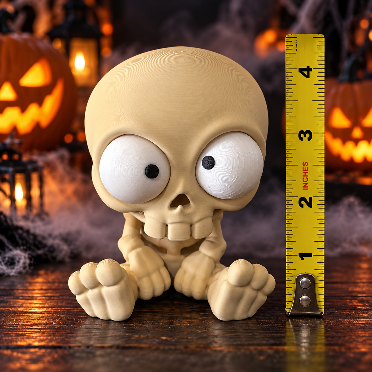 Goofy-Eyed Skeleton | Monster Collection