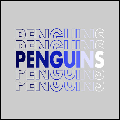 2023 Perkins Elementary Stacked Penguins Apparel Collection