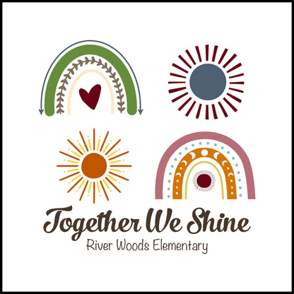 2021 River Woods Elementary Together We Shine Apparel Collection