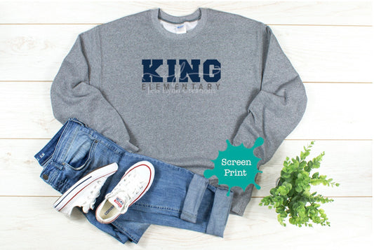 2021 King Elementary Crewneck Sweatshirt