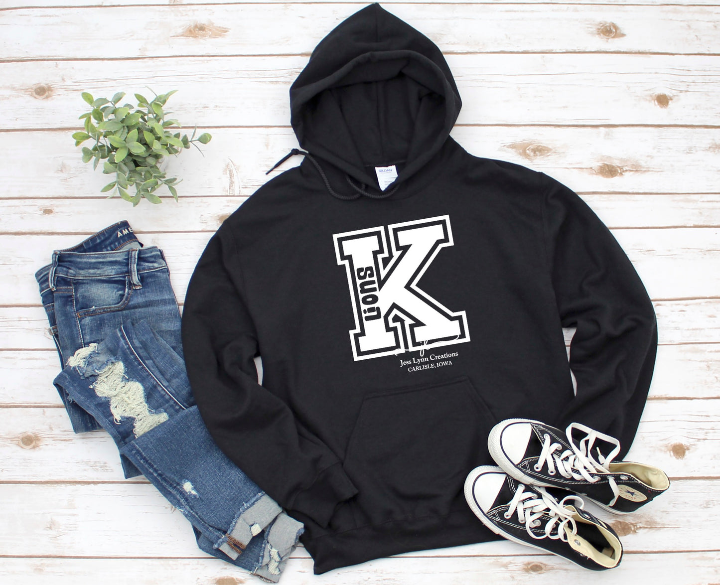 2022 King Elementary Lions Hooded Sweatshirt