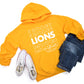 2022 King Elementary Stacked Lions Hooded Sweatshirt