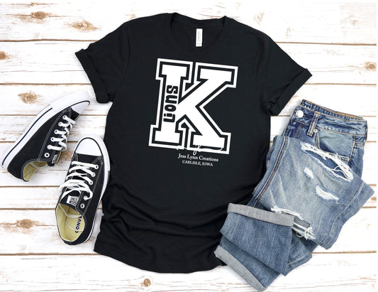 2022 King Elementary Lions Short Sleeve Shirt