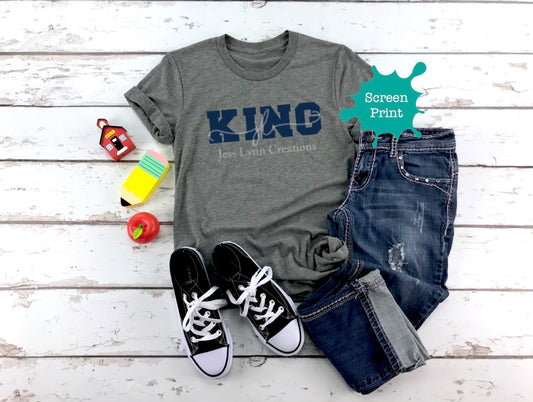 2021 King Elementary Short Sleeve Shirt