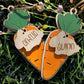 Personalized Carrot Easter Tags