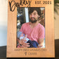 Daddy's First Father's Day Engraved Frame